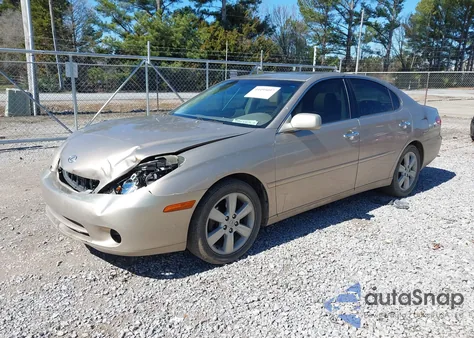 2005 Lexus Es 330 z USA, uszkodzony, nr VIN JTHBA30G155100105